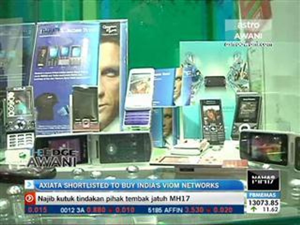 Axiata shortlisted to buy India's Viom networks