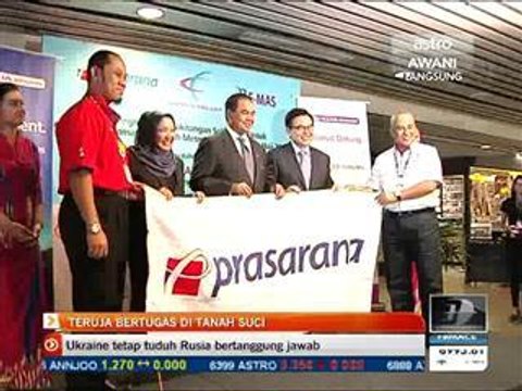 Petugas ERL, PRASARANA teruja bertugas di Tanah Suci