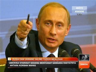 Rusia dan Ukraine saling tuduh menuduh