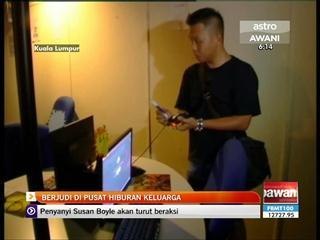 Berjudi di pusat hiburan keluarga