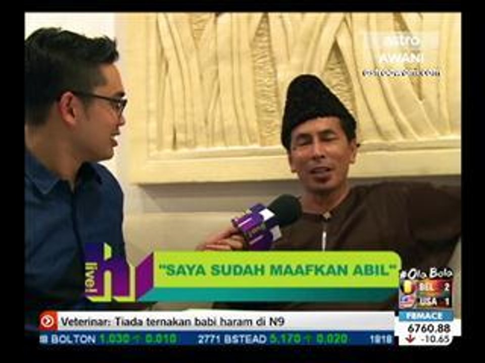 Amy sudah maafkan Abil