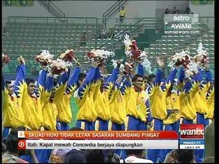 Skuad hoki tidak letak sasaran sumbang pingat