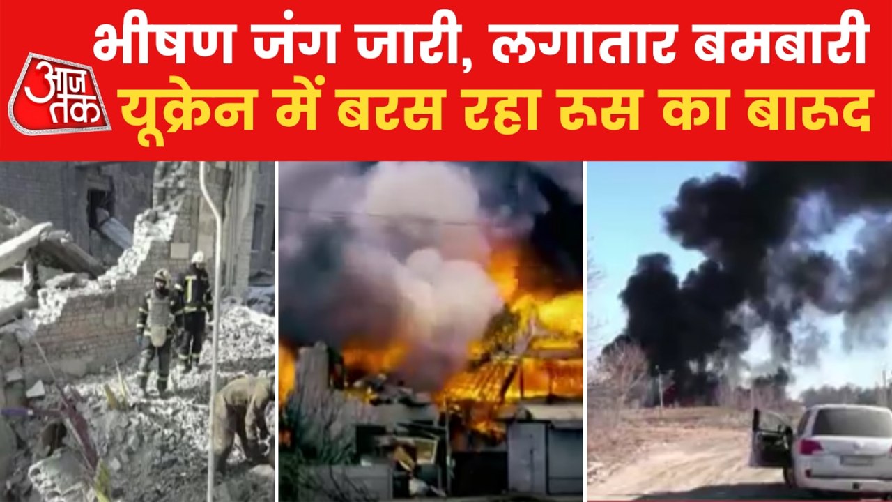 Russia's attacks on Ukraine intensified over battle of Kyiv