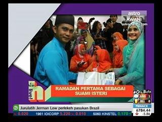 Ramadan pertama Fizz Fairuz, Almy Nadia selepas berkahwin