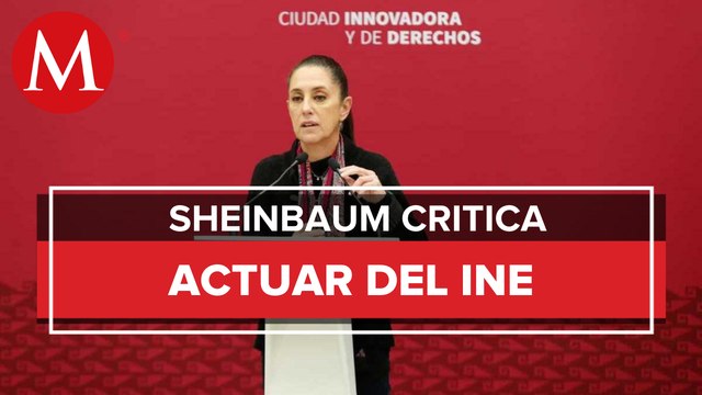 Sheinbaum califica como un exceso el retiro de propaganda de la revocación de mandato
