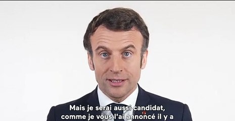 Présidentielle : Dans une nouvelle vidéo d'une vingtaine de minutes, le président de la République révèle les premiers détails de son projet pour la France