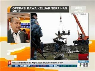 Operasi bawa keluar serpihan MH17