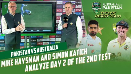 Mike Haysman and Simon Katich analyze Day 2 of the Second Test in Karachi | PCB | MM2T