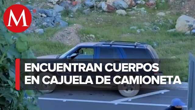 En Tijuana, encuentran camioneta abandonada con tres cadáveres