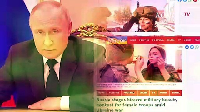 Tentara Putin Gelar Kontes Kecantikan Militer di Tengah Invasi ke Ukraina