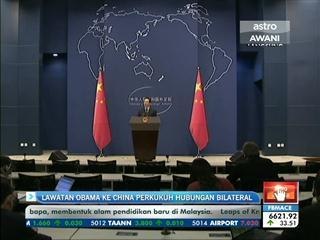 Lawatan Obama ke China perkukuh bilateral