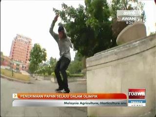 Penerimaan papan selaju dalam Sukan Olimpik
