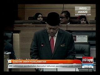 ESSCOM jamin keselamatan