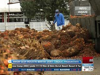 MMSM gesa industri minyak sawit tingkat produktiviti