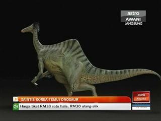 Saintis Korea temui dinasour