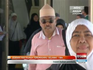 Jemaah haji Kuala Terengganu selamat tiba