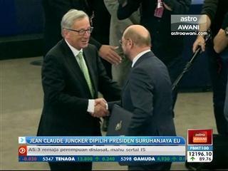 Jean Claude Juncker dipilih presiden Suruhanjaya EU