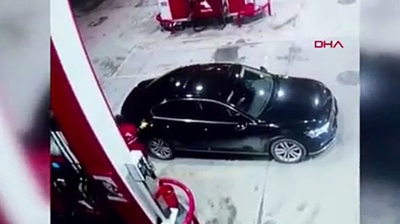 Depoyu fulleyip ödeme yapmadan kaçtı