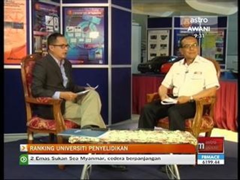 Analisis Awani : Ranking Universiti Penyelidikan