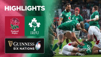 England v Ireland | Match Highlights | 2022 Guinness Six Nations
