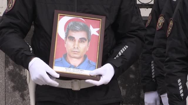 Son dakika haberleri: Suriye'de kalp krizi sonucu ölen polis için tören düzenlendi