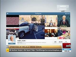 #TanyaNajib melalui media sosial