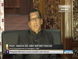 Reaksi Prof. Madya Dr. Abu Sofian Yaacob
