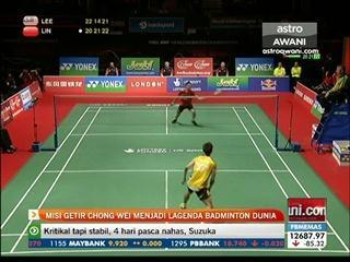 Misi getir Chong Wei menjadi lagenda badminton dunia