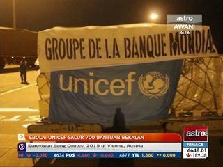 Ebola: UNICEF salur 700 bantuan bekalan