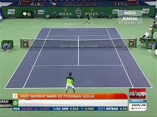 Andy Murray mara ke pusingan ke-2