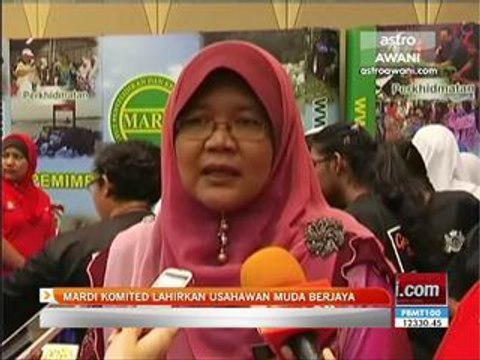 MARDI komited lahirkan usahawan muda berjaya