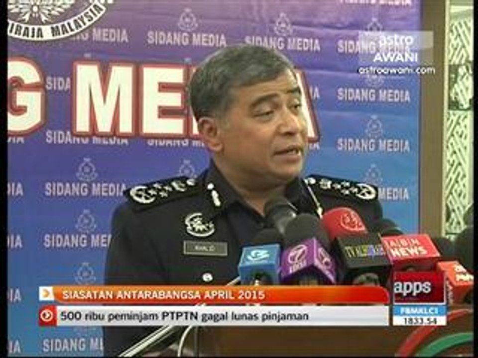 Siasatan antarabangsa April 2015