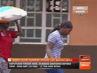 Sierra Leone jalankan operasi cari mangsa Ebola