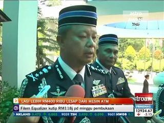 Lagi lebih RM400 ribu lesap dari mesin ATM