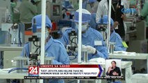 TUCP: 2018 pa ang huling taas ng minimum wage sa NCR na ngayoý nasa P537 | 24 Oras