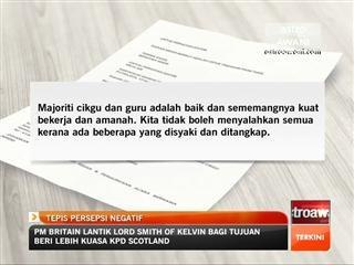 'Tepis persepsi negatif' - Datuk Seri Idris Jusoh