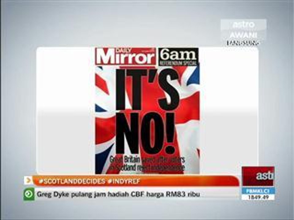 #ScotlandDecides #IndyRef