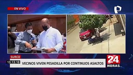 Surco: vecinos protestan por más de 180 cámaras inoperativas en el distrito