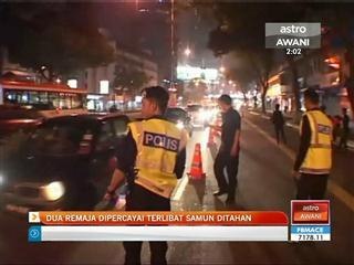 Dua remaja dipercayai terlibat samun ditahan