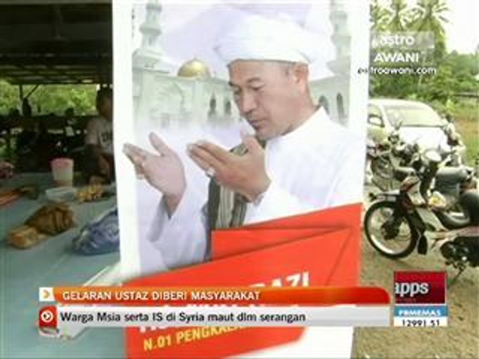 Gelaran ustaz diberi masyarakat