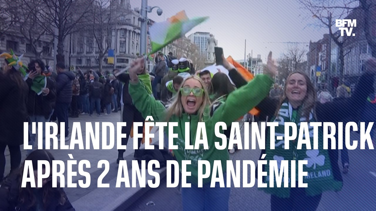 La Saint-Patrick fait sont retour en Irlande après deux ans de pandémie