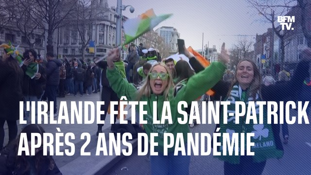 La Saint-Patrick fait sont retour en Irlande après deux ans de pandémie