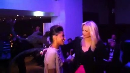 Défilé Franck Sorbier : Shy'm et Adriana Karembeu