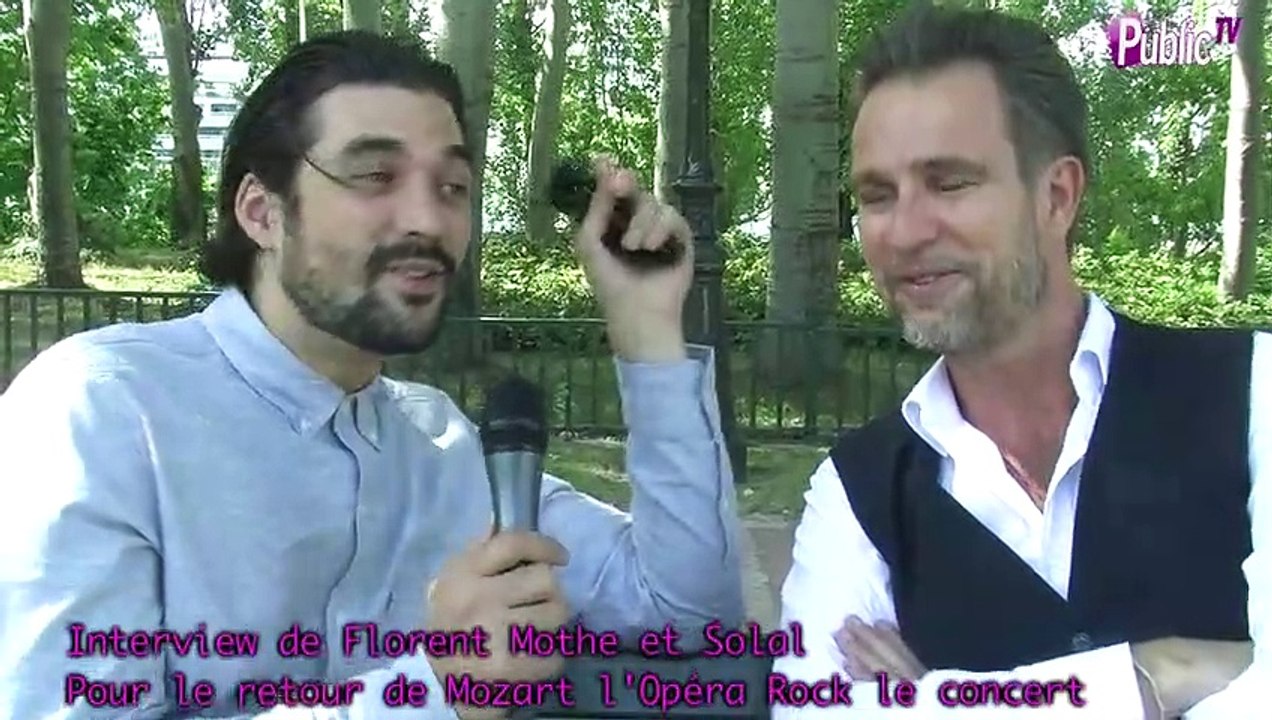 Exclu Vidéo : Florent Mothe et Solal de retour dans Mozart L'Opéra Rock Le Concert : " On est une grande fratrie ! "