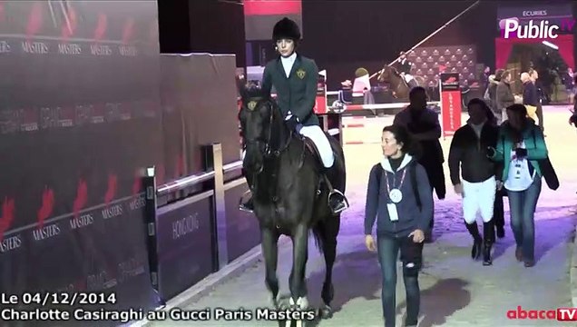 Exclu Vidéo : Admirez Charlotte Casiraghi qui réalise un parcours sans faute au Gucci Paris Masters aujourd'hui !