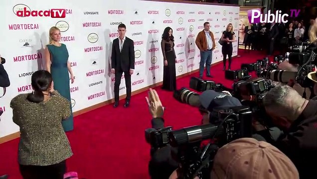 Exclu Vidéo : Gwyneth Paltrow, Johnny Depp et Olivia Munn sont à L.A. pour le film Mortdecai