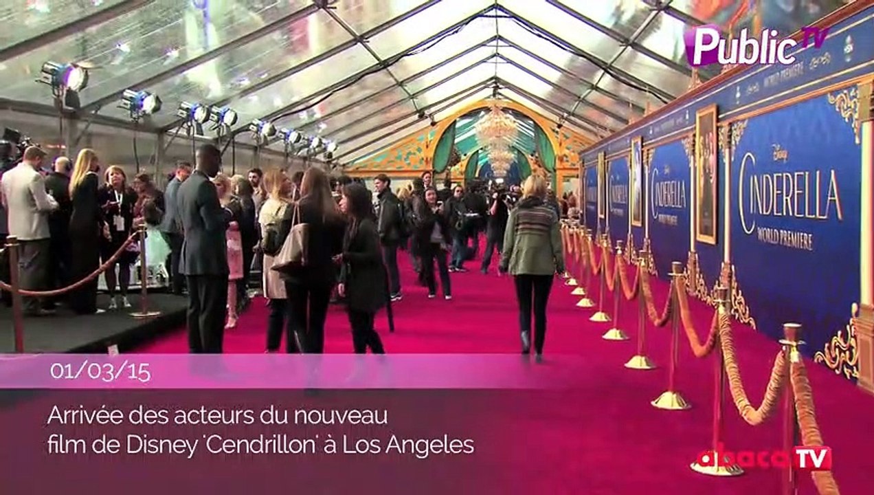 Exclu Vidéo : Lily James et Cate Blanchett : Des princesses sur le tapis rouge de ‘Cinderella’ à Los Angeles
