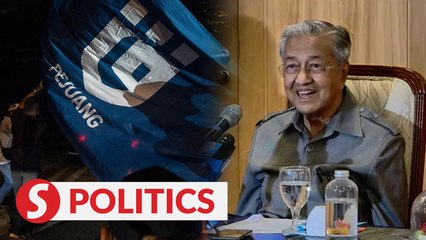 Dr M: Pejuang to continue with its struggles despite defeat in Johor