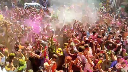 दो साल बाद जमकर झूमे शहरवासी