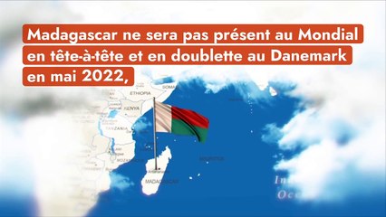 Madagascar, exclu des compétitions internationales de pétanque